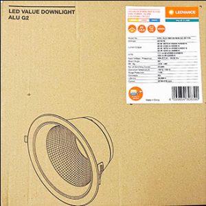 LEDVANCE downlight LED 26W 35W / 30K 40K 65K / 80D, dia232mm.
