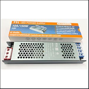 FSL Power supply FSP-150-12, 12V 150W 10A (Alu body)