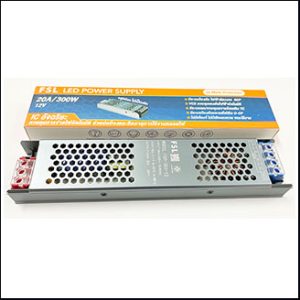 FSL Power supply FSP-300-12, 12V 300W 20A (Alu body)