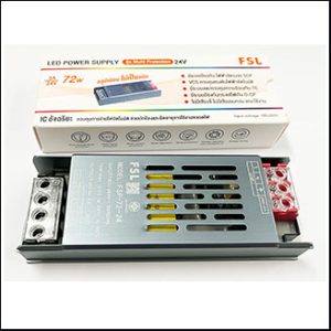 FSL Power supply FSP-72-24, 24V 72W 3A (Alu body)