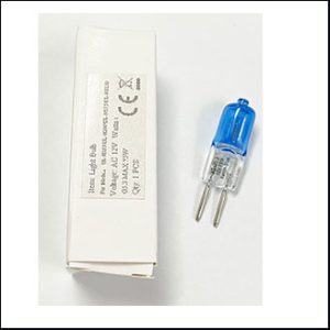 JC 12V 75W G5.3 Xenon blue glass