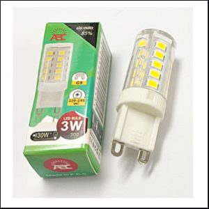 AEC capsule LED 220V 3W G9