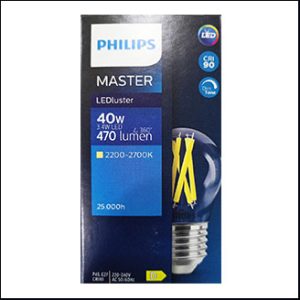 Philips P45 FILAMENT LED Luster DT3.5W 927 warm E27 CL