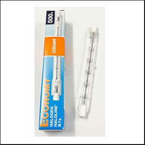 Osram 64706 tungsten halogen 500W 220-240V R7s