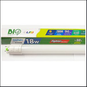 bioBULB Fighter T8 18W 6500K 2800lm (120cm) on-off safety-switch