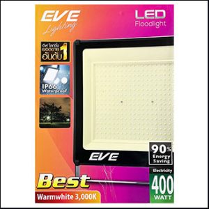 EVE BEST Floodlight LED 400W 3000K IP65