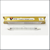 VETO tungsten halogen 300W 220V R7s (12cm.)