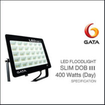 GATA DOBIII Floodlight SLIM LED 400W daylight