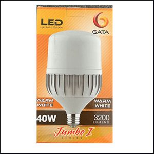GATA JUMBO LED bulb 40W 3000K warm E27