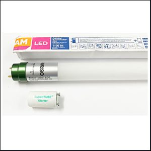 OSRAM HO ST8E T8 LED 10W 1100lm 4000K SE (60cm.)