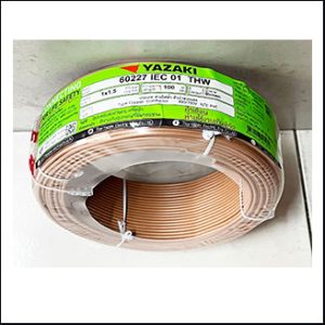 Yazaki THW IEC 01 1x1.5 sq.mm. 100m. brown