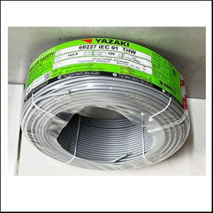 Yazaki THW IEC 01 1x2.5 sq.mm. 100m. grey