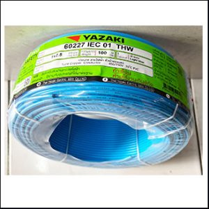 Yazaki THW IEC 01 1x2.5 sq.mm. 100m. light blue