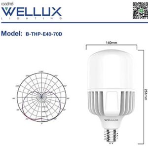 Wellux bulb B-THP-E40-70D 70W day E40