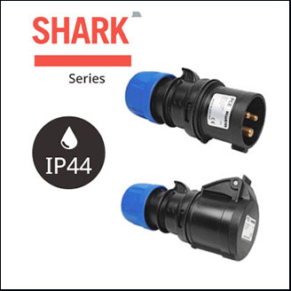 HACO Plugs & Connectors (with Cable Lock Gland Position of Earth Contact 6h) IP44