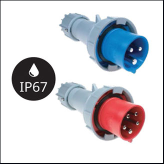 HACO Plugs (with Cable Lock Gland Position of Earth Contact 6h) IP67 - Image 2