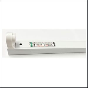Hiet T8 batten double-ended wiring 60cm. (empty)