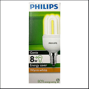 Philips Genie 8W 3U warmwhite E14