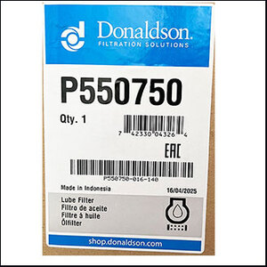 Donaldson P550750 lube filter