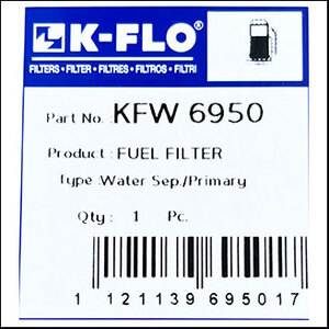 Filter K-Flo KFW 6950 Fuel filter