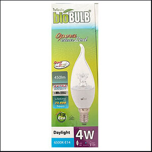 bioBulb Opera Clear LED 4W 6500K daylight E14