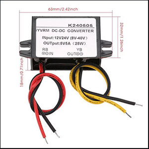 K240505-DC DC converter 5V 5A 25W