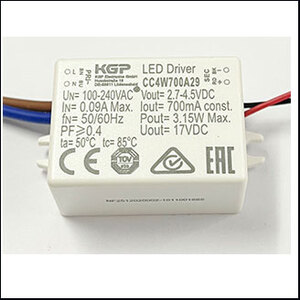 KGP LED DRIVER CC4W700A29
