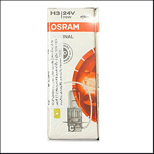 OSRAM H3 24V 70W PK22S 64156
