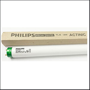 Philips Master Actinic Blacklight BL TL-D 18W/10 G13