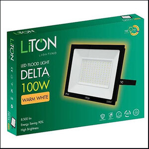 Liton Delta Floodlight LED 100W 3000K warmwhite